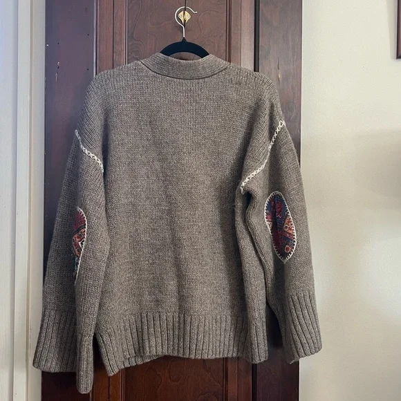 Christy Dawn Helga Cardigan in Pebble, size m - Picture 2 of 6